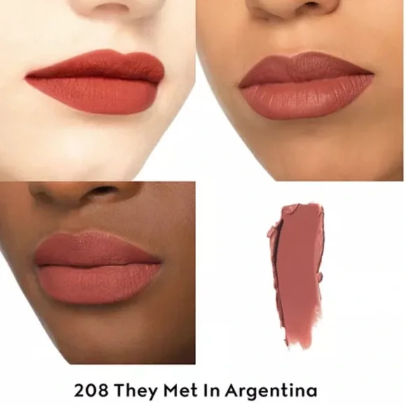 NEW IN BOX GIFTABLE GUCCI Rouge à Lèvres velvet Mat Matte Lipstick 208 - Picture 3 of 4